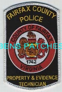 VIRGINIA,A,FAIRFAX COUNTY POLICE PROPERTY AND EVIDENCE 1
